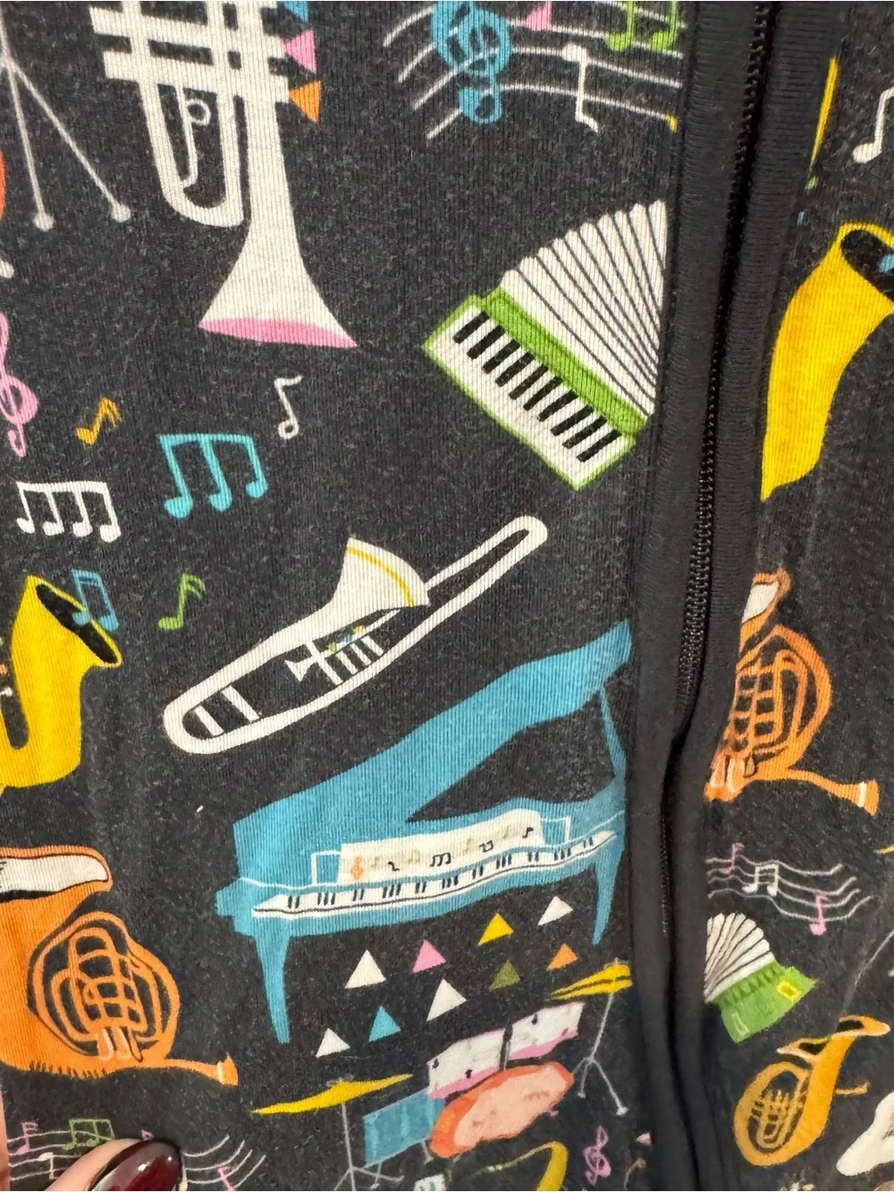 Little Sleepies Musical Instruments Bamboo Zippie